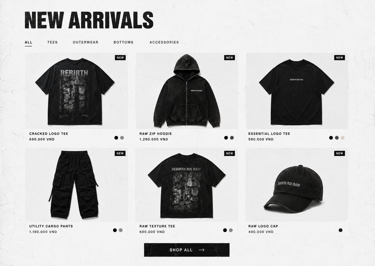 02 - New Arrivals Grid